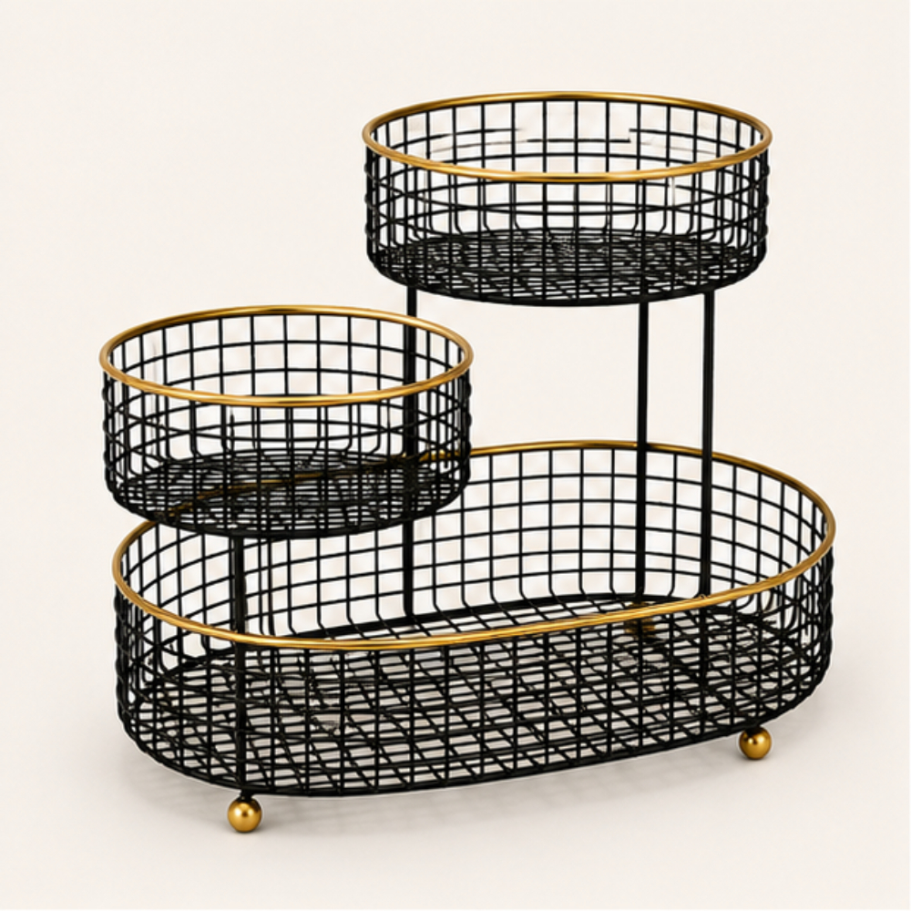 Wholesale 3 Tier Kitchen Storage Basket