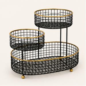 Wholesale 3 Tier Kitchen Storage Basket