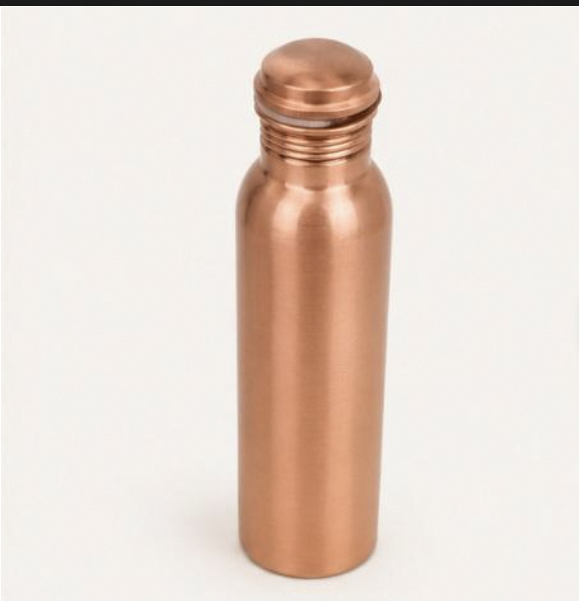 High Quality Pure Hammered Copper Modern Handcrafted Ayurvedic Eco-Friendly Customizable Lid Water Bottle Drinkware for Home