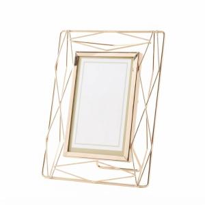 Modern Gold Twig Photo Frame Metal Thorn Branch Picture Frame Wholesale Elegant Tabletop Decorative Frame for Wedding Anniversary Gift 4
