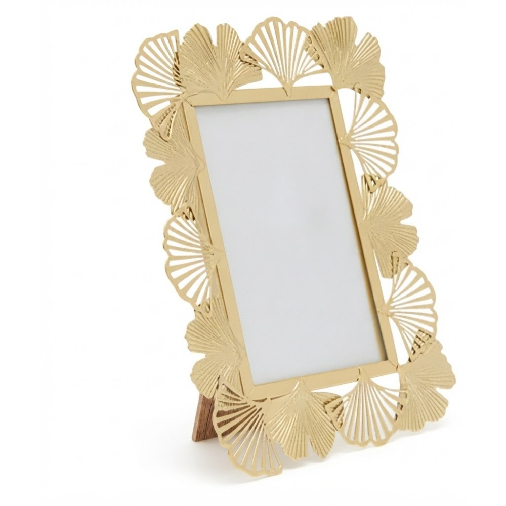 Light Luxury Gold Metal Tabletop Photo Frame Abstract Intertwined Twig Design Iron Picture Frame for Wholesale Wedding and Home Desktop Decoration 3
