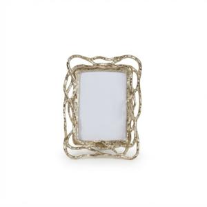 Luxury Gold Twig Metal Photo Frame Wholesale Handcrafted Organic Branch Picture Frame Bulk for Tabletop Living Room & Hotel Decor