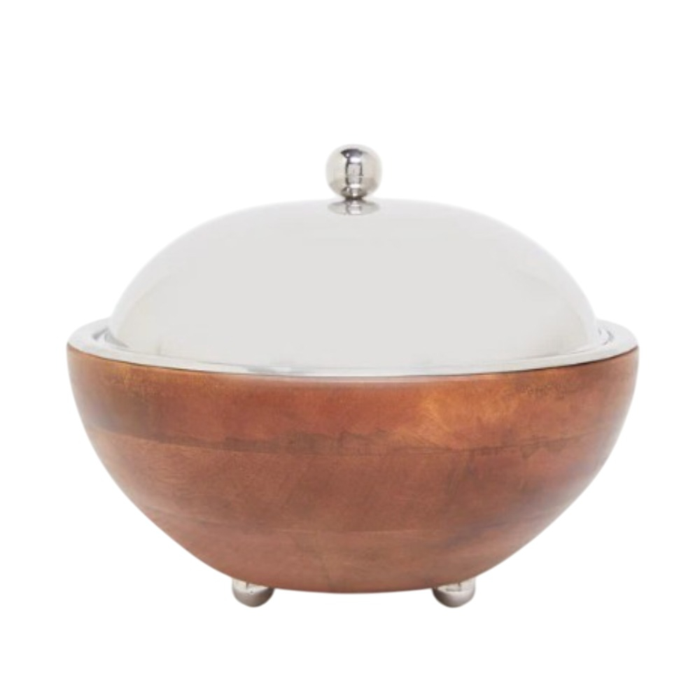  Handcrafted Inlaid Shell Stainless Steel Thermal Serving Hot Pot Decorative Casserole Dish Wholesale Hot Pot for Wedding Catering 2