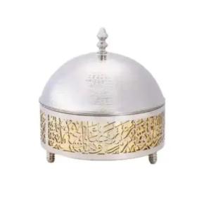 Luxury Arabic Chafing Dish Stainless Stee  Food Warmer Decorative Casserole Serving Bowl with Lid for Wedding Party Buffet Catering