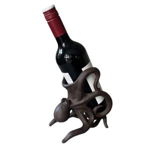 Luxury Metal Antler Wine Rack Single Bottle Stand Eco Friendly Custom Logo Stag Wine Holder Wholesale Bar Supplies 2