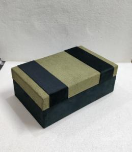 Decorative Fabric Wrapped Storage  Box  || Fabric Storage Box
