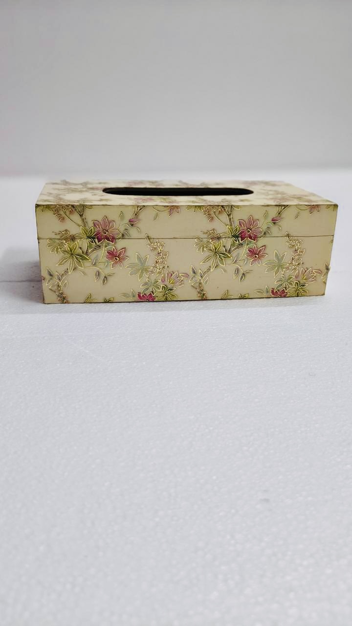 WOODEN TISSUE  BOX 2