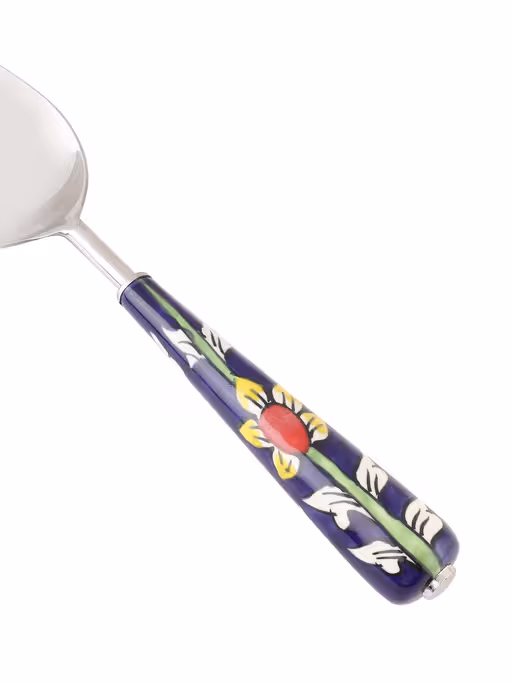 Hand-Painted Handle Stainless Steel Serving Set